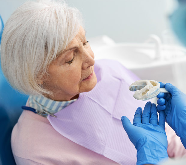Rosenberg Adjusting to New Dentures